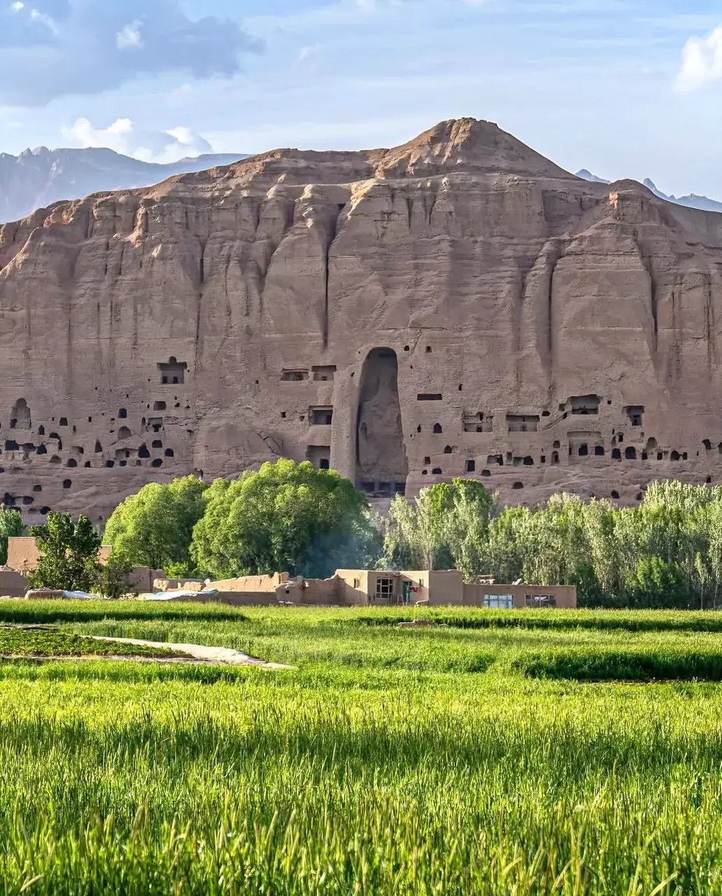 Bamyan mountain landscape